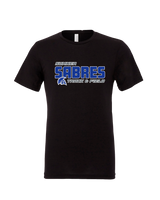 Sumner Academy Track & Field Bold - Mens Tri Blend Shirt