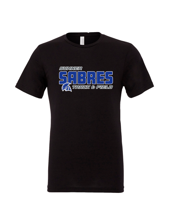 Sumner Academy Track & Field Bold - Mens Tri Blend Shirt