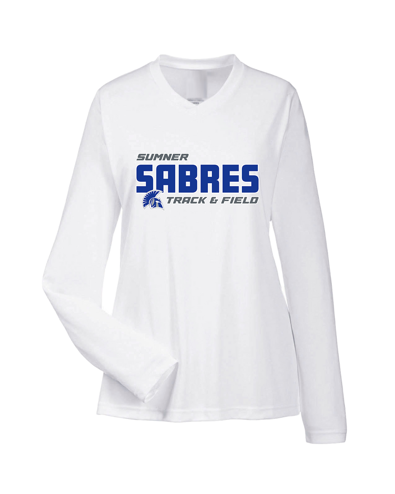 Sumner Academy Track & Field Bold - Womens Performance Long Sleeve