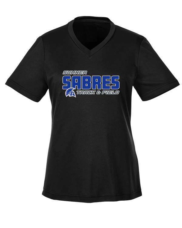 Sumner Academy Track & Field Bold - Womens Performance Shirt