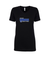 Sumner Academy Track & Field Bold - Womens V-Neck