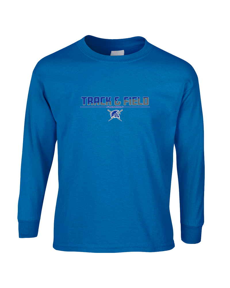 Sumner Academy Track & Field Cut - Mens Basic Cotton Long Sleeve