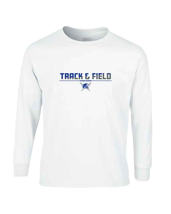 Sumner Academy Track & Field Cut - Mens Basic Cotton Long Sleeve