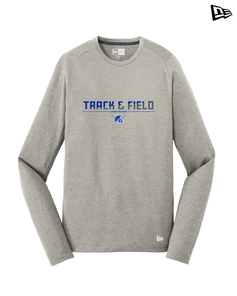 Sumner Academy Track & Field Cut - New Era Long Sleeve Crew