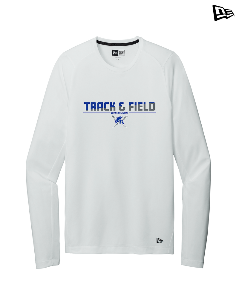 Sumner Academy Track & Field Cut - New Era Long Sleeve Crew