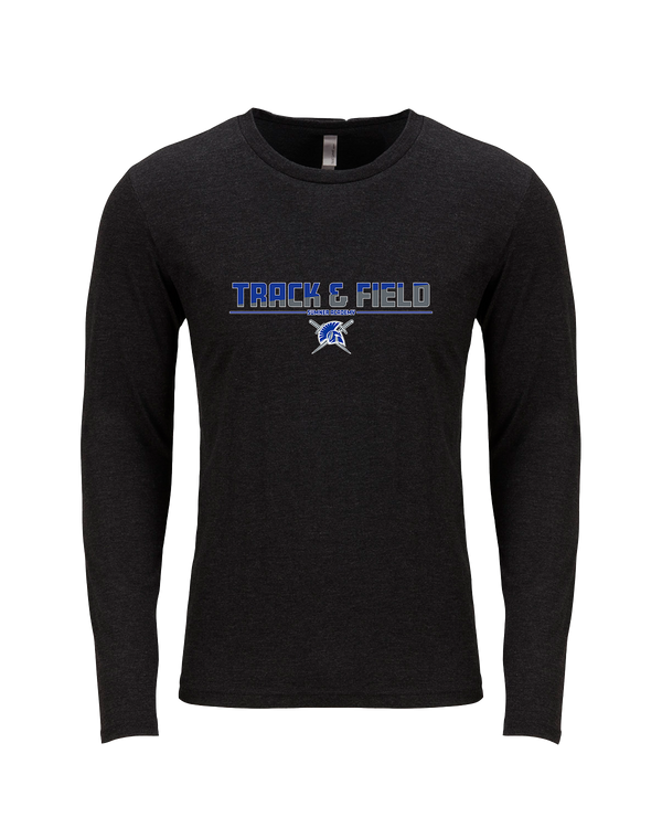 Sumner Academy Track & Field Cut - Tri Blend Long Sleeve