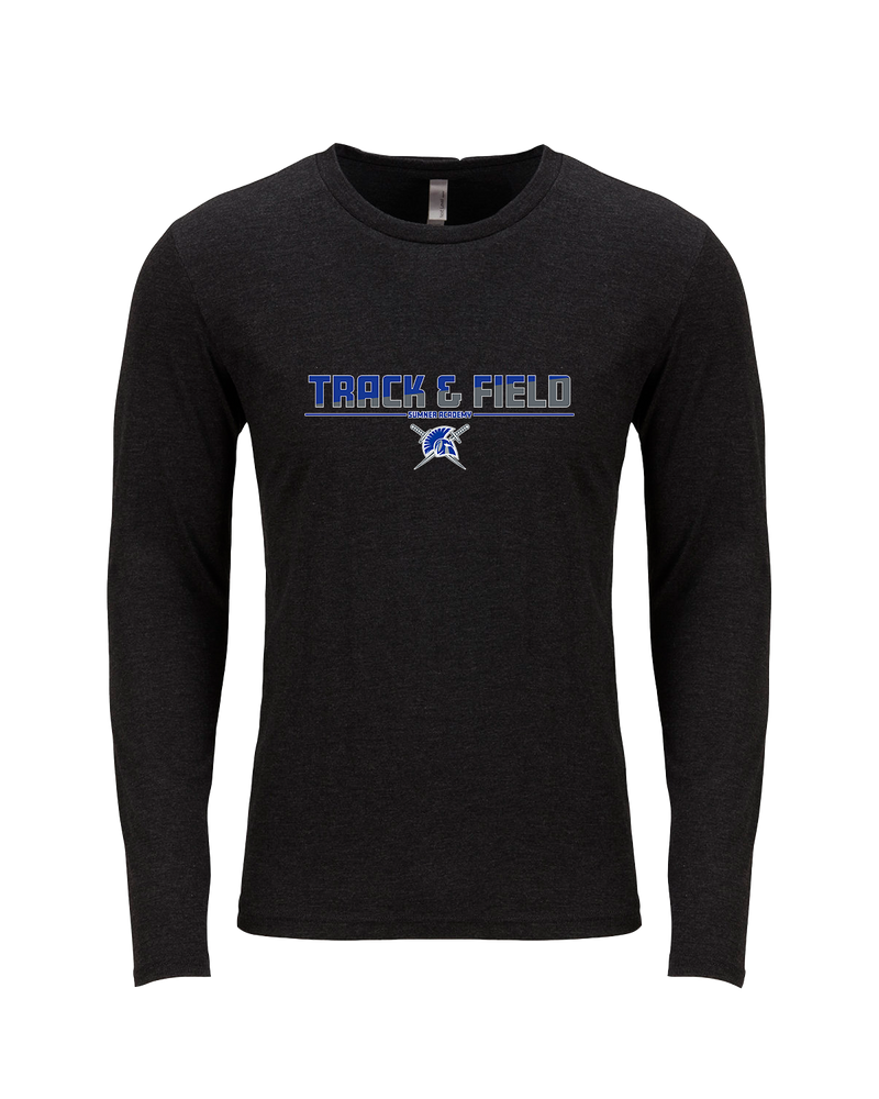 Sumner Academy Track & Field Cut - Tri Blend Long Sleeve