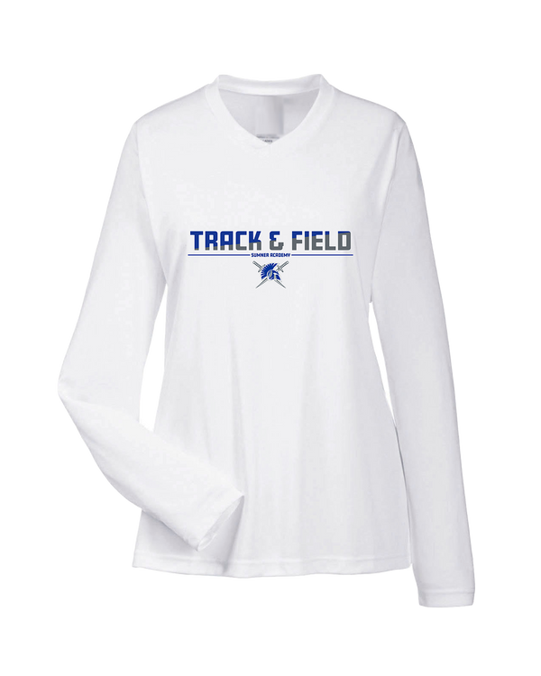 Sumner Academy Track & Field Cut - Womens Performance Long Sleeve