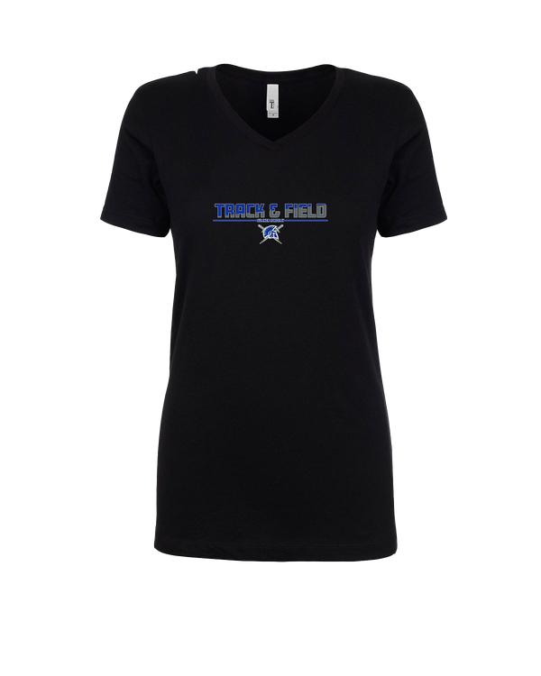 Sumner Academy Track & Field Cut - Womens V-Neck