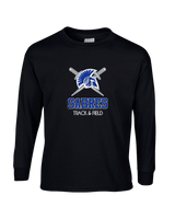 Sumner Academy Track & Field Shadow - Mens Basic Cotton Long Sleeve
