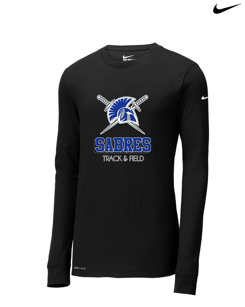 Sumner Academy Track & Field Shadow - Nike Dri-Fit Poly Long Sleeve