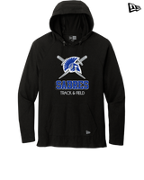 Sumner Academy Track & Field Shadow - New Era Tri Blend Hoodie