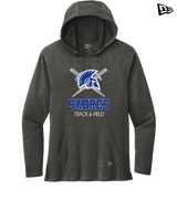 Sumner Academy Track & Field Shadow - New Era Tri Blend Hoodie