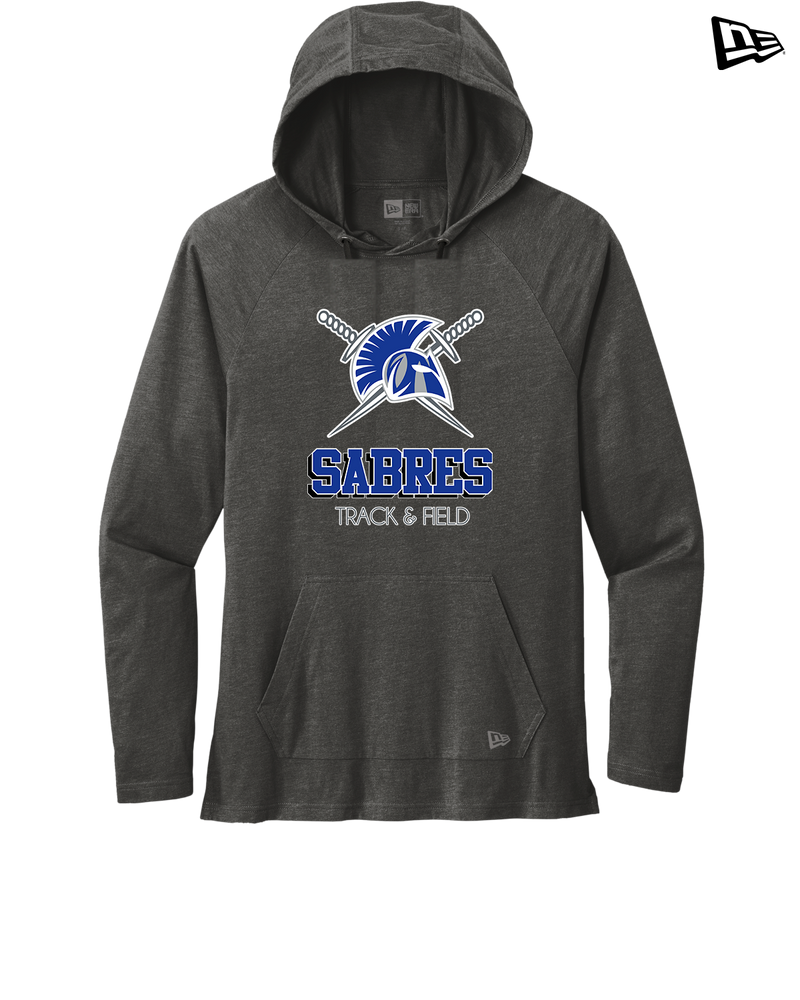 Sumner Academy Track & Field Shadow - New Era Tri Blend Hoodie