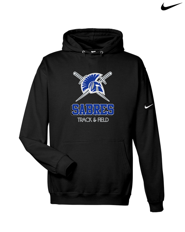 Sumner Academy Track & Field Shadow - Nike Club Fleece Hoodie