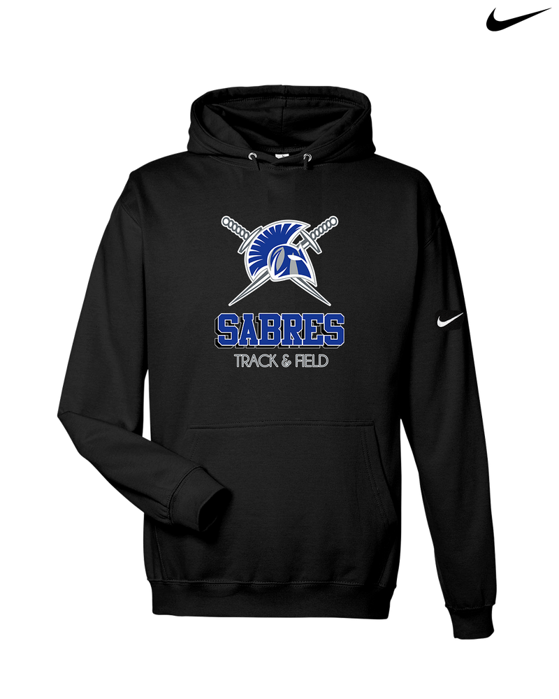 Sumner Academy Track & Field Shadow - Nike Club Fleece Hoodie