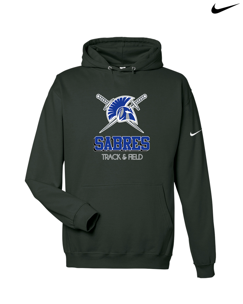 Sumner Academy Track & Field Shadow - Nike Club Fleece Hoodie