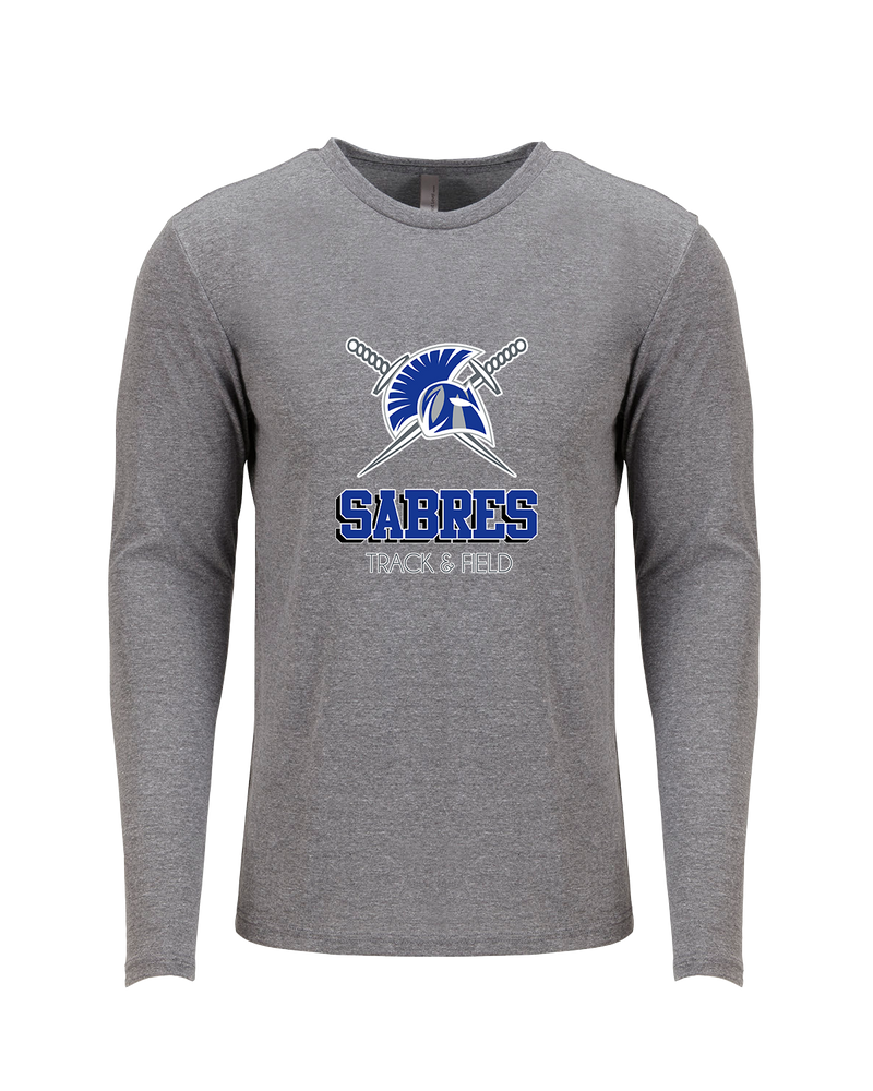 Sumner Academy Track & Field Shadow - Tri Blend Long Sleeve