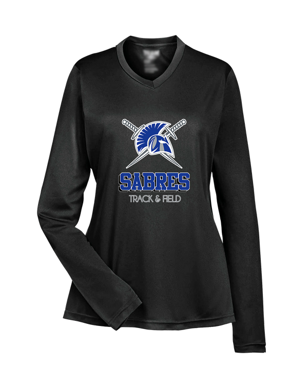 Sumner Academy Track & Field Shadow - Womens Performance Long Sleeve