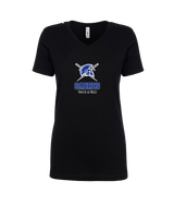 Sumner Academy Track & Field Shadow - Womens V-Neck
