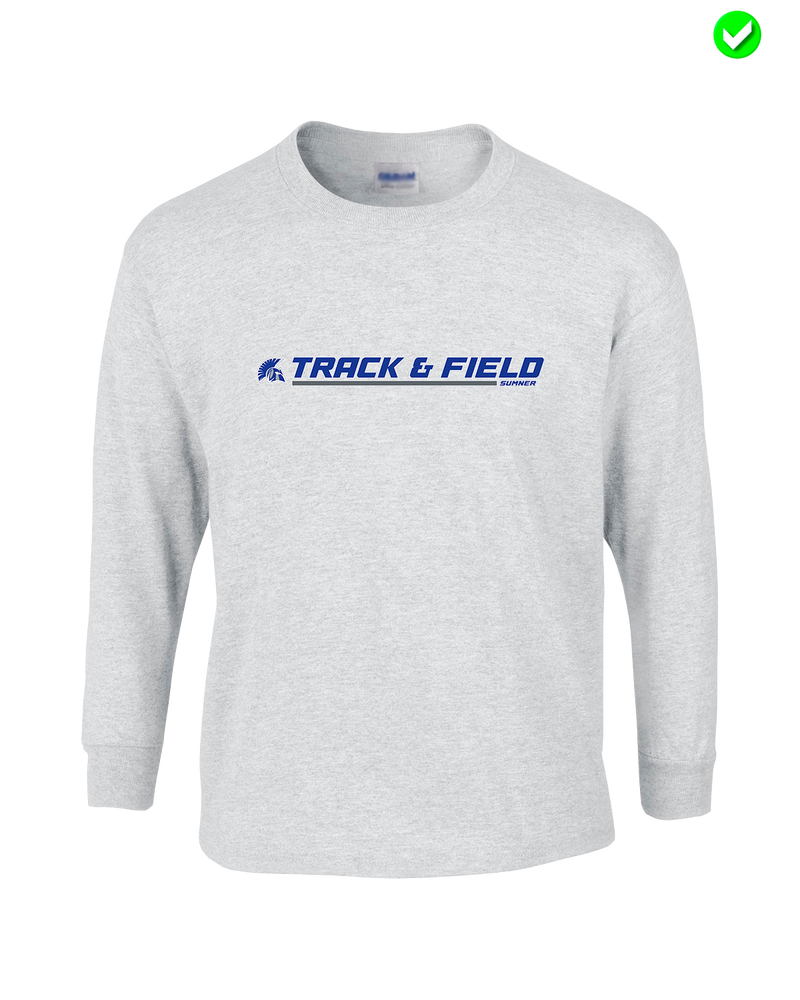 Sumner Academy Track & Field Switch - Mens Basic Cotton Long Sleeve