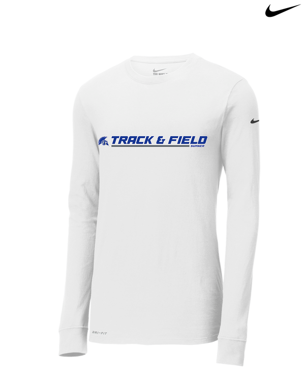 Sumner Academy Track & Field Switch - Nike Dri-Fit Poly Long Sleeve
