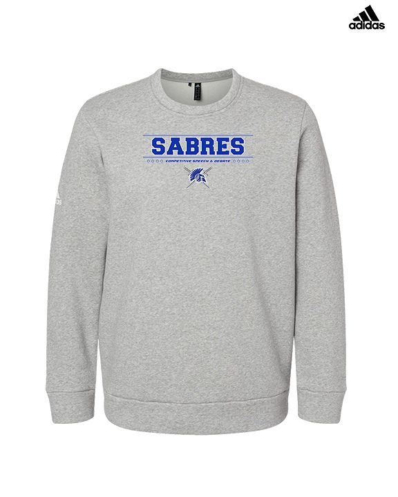 Sumner Academy Debate & Competitive Speech Border - Mens Adidas Crewneck