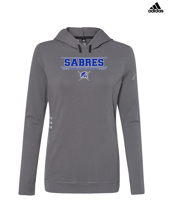 Sumner Academy Debate & Competitive Speech Border - Womens Adidas Hoodie