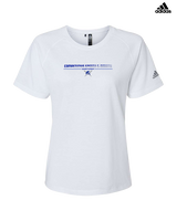 Sumner Academy Debate & Competitive Speech Cut - Womens Adidas Performance Shirt