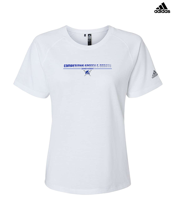 Sumner Academy Debate & Competitive Speech Cut - Womens Adidas Performance Shirt