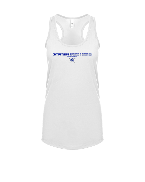Sumner Academy Debate & Competitive Speech Cut - Womens Tank Top