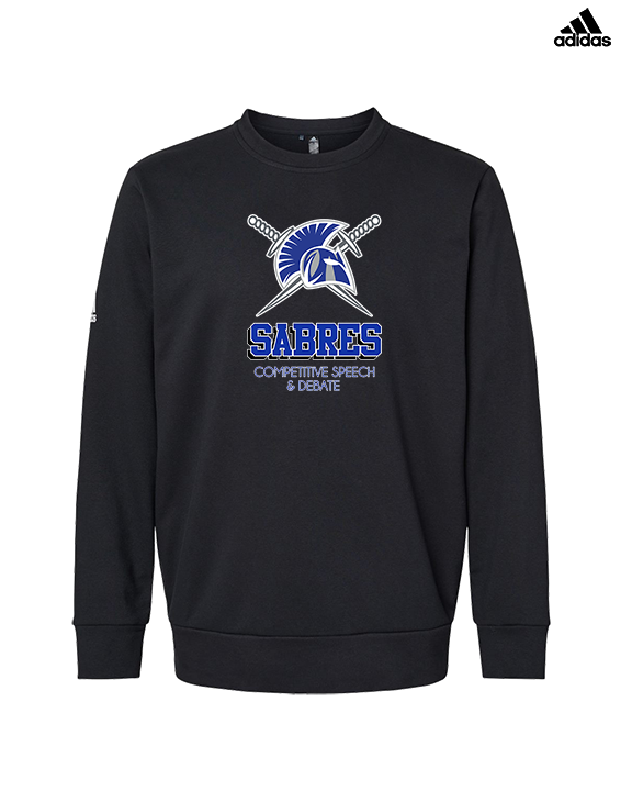 Sumner Academy Debate & Competitive Speech Shadow - Mens Adidas Crewneck