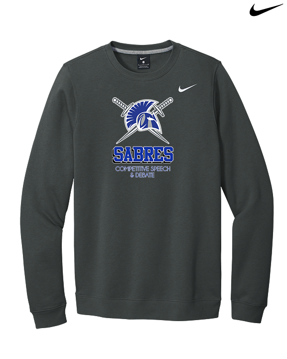 Sumner Academy Debate & Competitive Speech Shadow - Mens Nike Crewneck