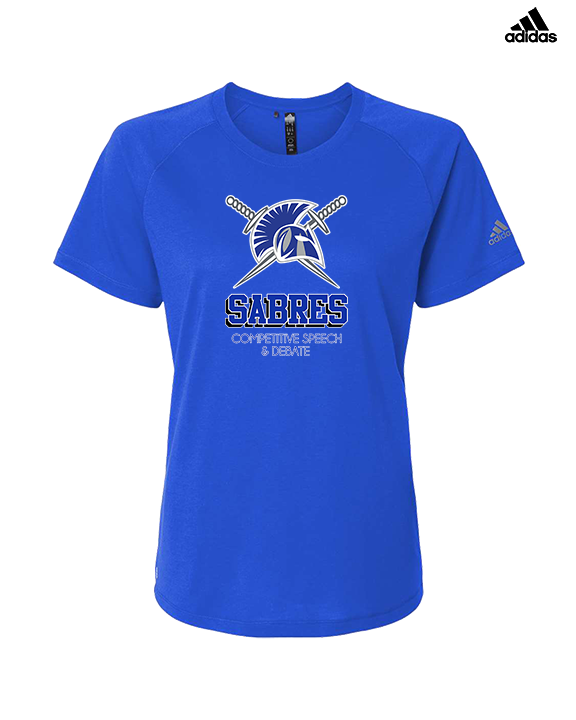 Sumner Academy Debate & Competitive Speech Shadow - Womens Adidas Performance Shirt