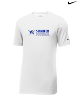 Sumner Academy Football Basic - Mens Nike Cotton Poly Tee