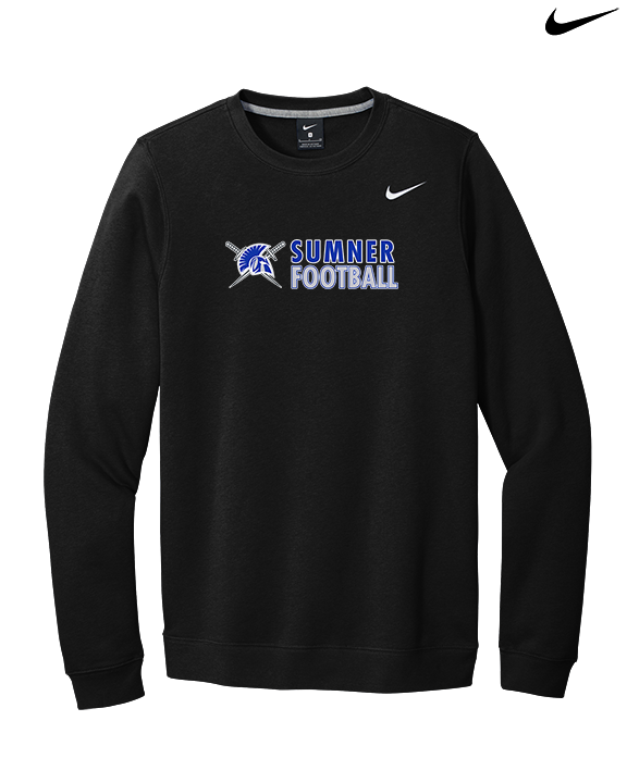 Sumner Academy Football Basic - Mens Nike Crewneck