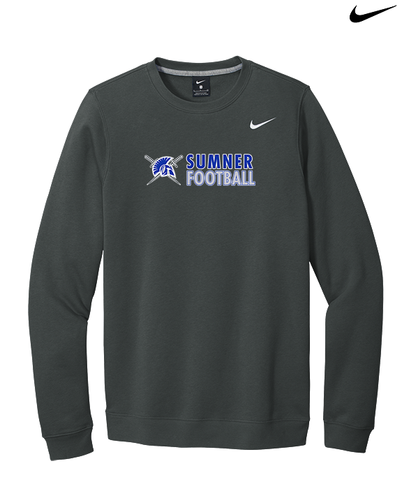 Sumner Academy Football Basic - Mens Nike Crewneck