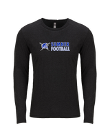 Sumner Academy Football Basic - Tri-Blend Long Sleeve
