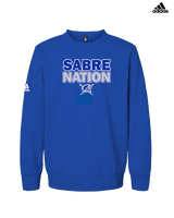 Sumner Academy Football Nation - Mens Adidas Crewneck
