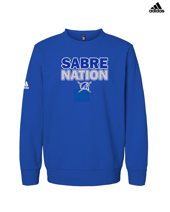 Sumner Academy Football Nation - Mens Adidas Crewneck