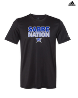 Sumner Academy Football Nation - Mens Adidas Performance Shirt