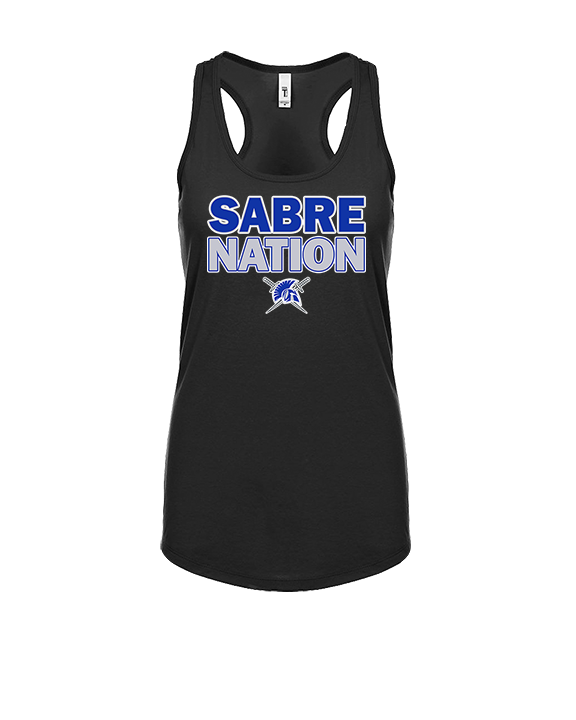 Sumner Academy Football Nation - Womens Tank Top