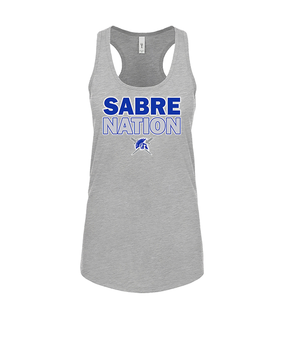 Sumner Academy Football Nation - Womens Tank Top