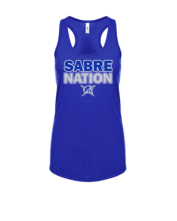 Sumner Academy Football Nation - Womens Tank Top