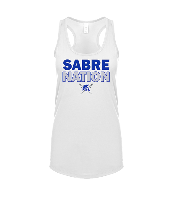 Sumner Academy Football Nation - Womens Tank Top
