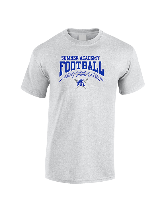 Sumner Academy Football School Football - Cotton T-Shirt