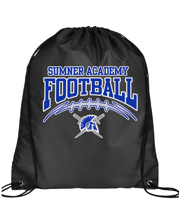 Sumner Academy Football School Football - Drawstring Bag