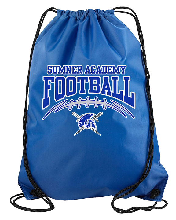 Sumner Academy Football School Football - Drawstring Bag