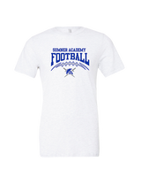 Sumner Academy Football School Football - Tri-Blend Shirt