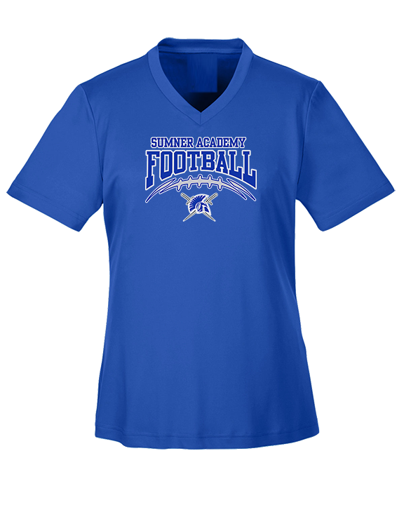 Sumner Academy Football School Football - Womens Performance Shirt